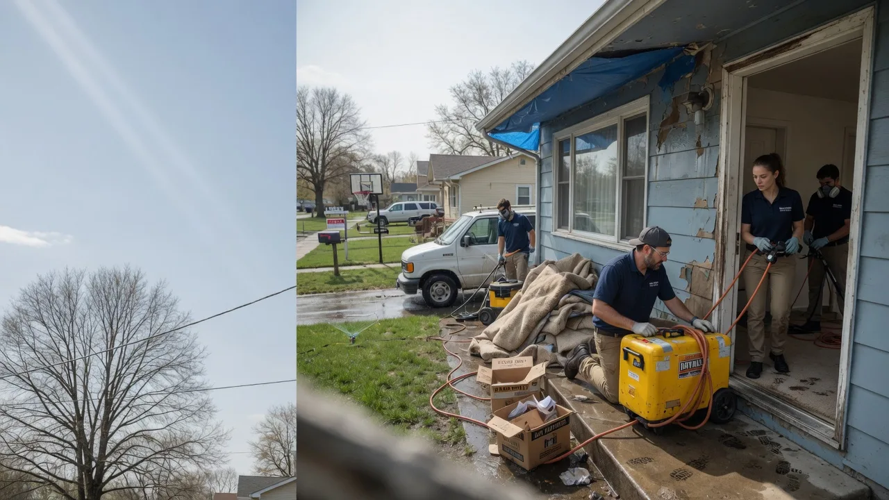 Basement Flood Cleanup in Windsor, MO near me